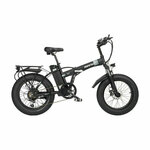 Ridstar G20 električni bicikl - Crna - 1000W - 14aH
