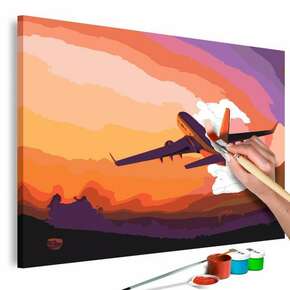 Slika za samostalno slikanje - Plane in the Sky 60x40