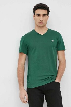 Lacoste - Majica kratkih rukava - zelena. Lagana majica kratkih rukava iz kolekcije Lacoste. Model izrađen od tanke