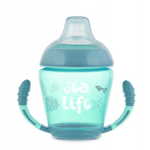 Canpol babies bočica Toys sa silikonskim nastavkom za pijenje, 230 ml, morsko plava