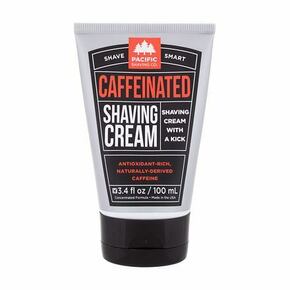 Pacific Shaving Co. Shave Smart Caffeinated krema za brijanje 100 ml za muškarce