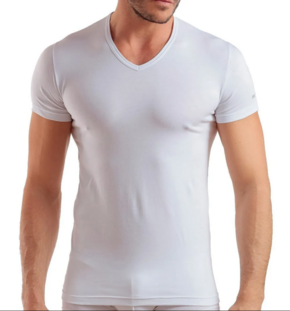 Muška majica Coveri ET1001 - Bijelo