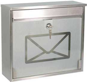 J.A.D. TOOLS poštanski sandučić od nehrđajućeg čelika