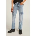 Dječje traperice Calvin Klein Jeans MR STRAIGHT plava IG0IG02705.PPYA