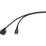 Renkforce USB kabel USB 2.0 USB-C® utikač, USB-C® utikač 1.00 m crna utikač zakrenut za 180° RF-6721078