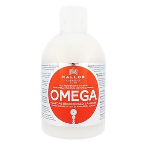 Kallos Cosmetics Omega šampon za ispucale vrhove kose 1000 ml za žene