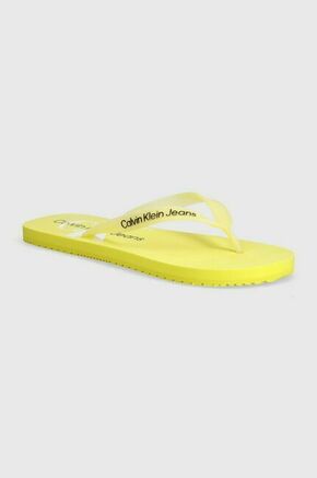 Japanke Calvin Klein Jeans Beach Sandal Monogram Tpu YM0YM00838 Žuta