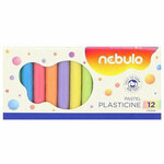 Nebulo: Set plastelina pastelnih boja 12kom 200g