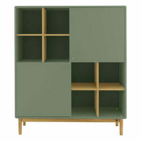 Zelena polica za knjige 118x138 cm Color Living - Tom Tailor for Tenzo