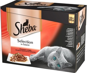 Sheba Selection u vrećici -mesnati izbor 12 x 85 g