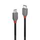 LINDY USB kabel USB 2.0 USB-C® utikač, USB-Micro-B utikač 3.00 m crna 36893
