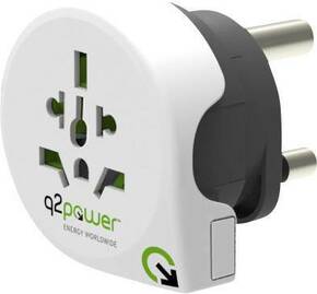 Q2 Power "World to South Africa" putni adapter