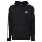 ADIDAS SPORTSWEAR Sportska sweater majica 'Essentials 3-Stripes' crna / bijela