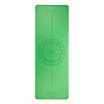 Bodhi PHOENIX YANTRA neklizajuća joga prostirka zelena 185 x 66 cm x 4mm