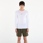Majica Nike Pro Men's Dri-FIT Tight Long-Sleeve Fitness Top White/ Black L