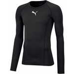 Muška kompresijska odjeća Puma Liga Baselayer Tee Long Sleeve - puma black