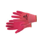 LOLLIPOP najlonske rukavice. lateks. ružičasta 4