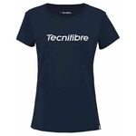 Majica kratkih rukava za djevojčice Tecnifibre Club Cotton Tee - marine