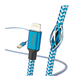 Kabel HAMA USB-A - LIGHT 1,5 m - 201553 nylon plavi