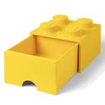 LEGO Úložný box 4 s šuplíkem žuta