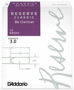 D'Addario Woodwinds Reserve Classic Bb Clarinet 2