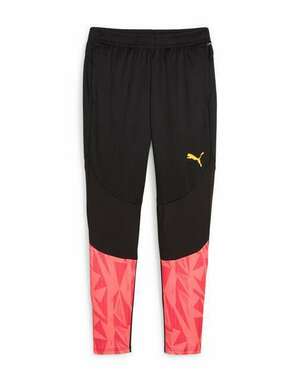 PUMA Sportske hlače 'individualFINAL' žuta / ciglasto crvena / losos / crna