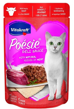 Vitakraft Poésie Déli Sauce za mačke - govedo 85 g