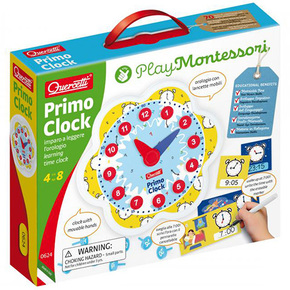 Quercetti: Montessori Primo Clock poučna igra