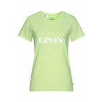 LEVI'S ® Majica 'The Perfect Tee' zelena / bijela