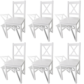 VidaXL Set blagovaonskih stolica od kvalitetnog drva