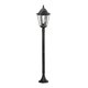 EGLO 93463 | Navedo Eglo podna svjetiljka 120cm 1x E27 IP44 crno, antik srebrna, prozirna