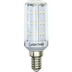 LightMe LM85360 LED Energetska učinkovitost 2021 G (A - G) E14 oblik štapa 8 W = 60 W neutralna bijela (Ø x D) 40 mm x 117.5 mm bez prigušivanja 1 St.
