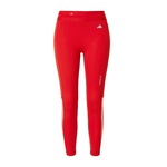 ADIDAS PERFORMANCE Sportske hlače 'Techfit Hyperglam' crvena / bijela