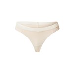 Calvin Klein Underwear String bež / bijela