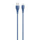 LDNIO LS612 USB - Micro USB 2m, 30W kabel (plavi)
