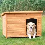 Trixie drvena kućica za pse, ravni krov, XL