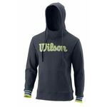 Muška sportski pulover Wilson Script Eco Cotton PO Hoody Slimfit - india ink