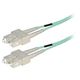 Transmedia Fibre optic MM OM4 Duplex Patch cable SC-SC 20m TRN-OM42-20L