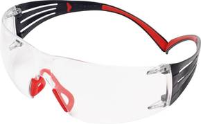 3M SF401SGAF-RED zaštitne naočale uklj. zaštita protiv zamagljivanja crvena