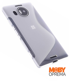 Nokia/Microsoft Lumia 950 XL prozirna silikonska maska