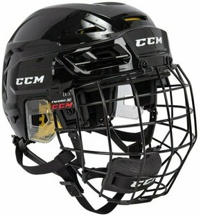 CCM Hokejska kaciga Tacks 210 Combo SR Crna M