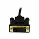 Mini DisplayPort kabel STARTECH.com 10ft Mini DisplayPort to DVI Adapter Cable (Mini DP to DVI Video Converter, MDP to DVI Cable for Mac / PC 1920x1200, Black (MDP2DVIMM10B), 3.04 m)