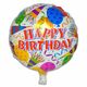 Balon Happy Birthday - Bijela