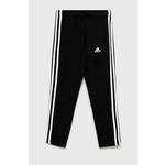 ADIDAS SPORTSWEAR Sportske hlače 'Essentials 3-Stripes' crna / bijela