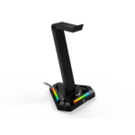 Genius GX-UH100, postolje za slušalice, LED, USB hub