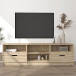 vidaXL TV ormarić boja hrasta 150x33,5x45 cm od konstruiranog drva