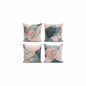 Set od 4 ukrasne jastučnice Minimalist Cushion Covers Draw Art