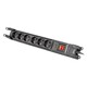 Surge Protection Power Strip rack 19in. M6 3m 6x230v black M6/30/R/CZ