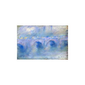 Razmnožavanje slici Claude Monet - Le Pont de Waterloo