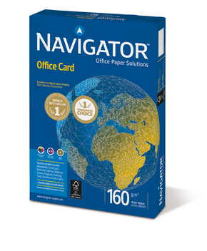Papir fotokopirni A4 160gr Navigator Office Card 250/1